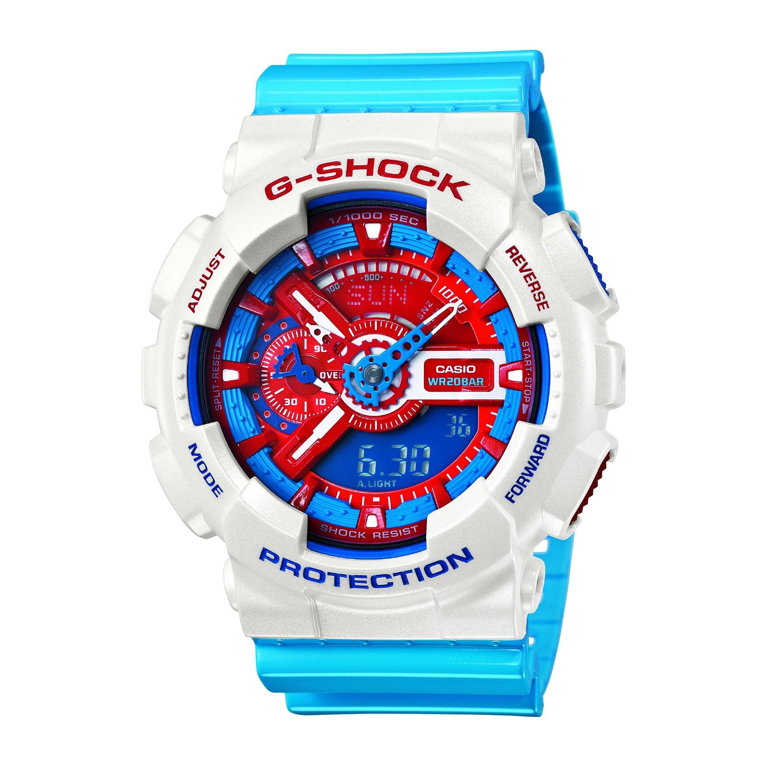 数量限定 カシオ G Shock ブルー レッド シリーズがかっこ良すぎて人気だぞ 13最新カシオg Shockのアナデジ時計人気ランキング